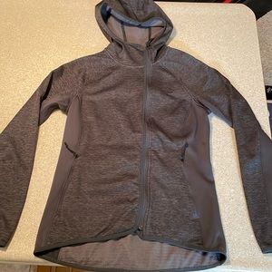 North Face Asymmetrical Fleece Jacket size medium